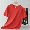 Camisetas de Verano Nuevas de Manga Corta Transfronterizas para Hombres y Mujeres, Disponibles en Múltiples Colores, Tops de Moda, Versátiles, Cómodos y Elásticos, un Superventas