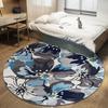 Alfombra de sala de estar transfronteriza abstracta geométrica manta para sofá cama de casa dormitorio mesita de noche cama completa cojín para mecedora de computadora