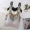 Ropa Interior Ajustable Sin Marcas Pilates Anti-gravedad Push-up Cómoda Copa Fija Transpirable Suave Soporte Bra