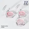 Jinze Pedido Caja Redonda con Hebilla Caja de Sombras Caja de Rubor Caja Plástica Vacía Material de Empaque