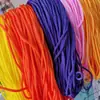 Cuerda de polipropileno de 3 mm 4 mm, cuerda para bolsa con cordón, cuerda de polipropileno, cordón de polipropileno, cuerda trenzada hueca de polipropileno, cuerda para atar de almacenamiento extraíble