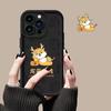 Caqui Buena Fortuna Adecuado para Funda de Teléfono Apple 17Pro Iphone16Promax Creativo 15 Nicho 14 Lindo 13