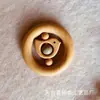 Sonajero de oso de haya DIY para bebé, mordedor para bebé, palo de molienda para bebé, pegamento para dientes