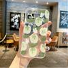 Pintura al Óleo Simple y Fresca Tulipán Manzana 18Pro Funda de Teléfono Transparente Iphone15Pro Funda Delgada Suave Todo Incluido