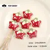 Ilustración Linda Accesorios Originales Cuentas de Estrella Acrílicas Amuletos para Bolsos Hechos a Mano Llavero Colgante Accesorios