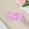 Amazon Nuevo Para Niñas Estampado Digital Diadema de Lazo Moda Princesa Nudo Elástico Suave Diadema Ancha