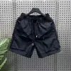 Pantalones cortos deportivos ligeros de verano para hombre, holgados, casuales, hasta la rodilla, secado rápido, con bolsillos, cremallera y transpirables