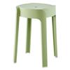 Banco de Plástico para el Hogar Apilable Banco Ciclón Simple Sala de Estar Mesa de Comedor Banco Redondo Portátil Banco Molino de Viento Banco Creativo