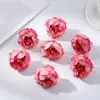 Flor Artificial de Peonía R 5cm para Boda, Decoración del Hogar Realista de Alta Gama, Arte Floral, Flor para Pasador DIY, Capullo de Flor Falso