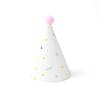 Ventas Directas de Fábrica Sombrero de Cumpleaños Copyright Original Bronceado Brillo Dorado Bola Grande de Piel Lindo Fiesta de Cumpleaños Sombrero de Cumpleaños