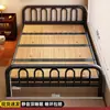 Cama plegable sin instalación para uso doméstico cama individual de 1.2m dormitorio de adulto cama de empalme 2026 cama de tablero de madera dura ahorradora de espacio