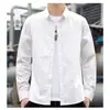 Camisa de Manga Larga a Cuadros para Hombre Estilo Coreano Camisa Casual de Negocios Moda Otoñal para Hombre Prendas Exteriores Versátiles con Botones