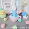 Globo Aerostático Decoración Elefante Bebé Bola Tarjeta de Pastel Tridimensional Adornos Bola de Pelo Nube Enchufe Fiesta de Cumpleaños de Bebé Vestido