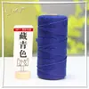 Cuerda de Cuerda de Algodón Hecha a Mano de Colores 2mm 3mm 4mm 5mm Cuerda para Atar Cuerda para Tejer Empaque Cuerda Decorativa para Etiquetas DIY