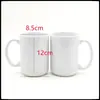 Caneca de Sublimação Criativa Cerâmica Personalizada em Branco Revestimento para Transferência de Calor 15oz Grande Capacidade Caneca de Café
