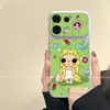 Adequado para Capa de Celular Opporeno16 com Proteção Completa da Lente, Modelo Novo Feminino Cartoon Reno14 13 Criativo Anti-Amarelamento Xiaoyu