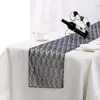 Mantel de tela de encaje moderno y simple decoraciones para bodas y fiestas 30 * 275CM Mesa europea mesa mesa mesa mesa camino de mesa