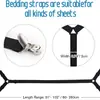 Directo de fábrica ajustable soporte para sábana edredón mantel funda de sofá hebilla para sábana clip metálico para sábana de tienda