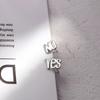 Pendientes de plata 925 para mujer, 2021, nuevos, modernos, sencillos, compactos, con diseño popular en Internet, estilo ins.