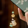 Bolsa de Dinheiro Bodhi Artesanal Criativa Corrente para Celular Pingente Casal Chaveiro de Carro de Alta Qualidade Bolsa da Sorte Pingente de Bolsa