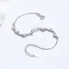 Pulseira Laço para Mulheres, Prata 925, Doce e Elegante, Design Único, Joia de Zircônia, Presente para Melhor Amiga