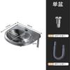 Acero inoxidable 304 lavabo simple lavabo pequeño para apartamento montado en la pared lavabo para balcón exterior fregadero de cocina
