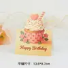 Tarjetas de Felicitación 3D de Flores para el Día de San Valentín, Tarjetas de Mensaje, Felicitaciones de Cumpleaños Floristería, Tarjetas de Agradecimiento para Regalos, Tarjetas Hechas a Mano al por Mayor
