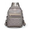 Mochila Bordada Acolchada para Mujer 2025 Nuevo Estilo Mochila para Dama Versión Coreana Versátil Gran Capacidad Resistente al Agua Bolsa de Viaje Escolar