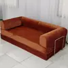 Paquete Comprimido en Rollo de Exportación de Comercio Exterior Transfronterizo Sofá Cama Plegable de Alta Densidad Todo en Uno Venta Directa de Fábrica de Sofás para Sala de Estar