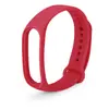 Para correa mi band 9/8 mi band 7/6/5/4/3 cabeza de metal pulsera de silicona pulsera impermeable