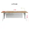 Escritorio Individual para Jefe, Mesa Principal para Gerente de Gestión, Combinación de Mesa y Silla para Jefe, Escritorio Ejecutivo de Oficina Simple y Moderno