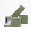 Caja de Joyería de Encaje Bronceado Italiano Sentido Avanzado Caja para Anillos Pulsera Colgante Collar Caja de Embalaje Caja de Regalo para Joyería