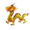 Año Nuevo del Dragón Globos Populares de Papel de Aluminio de Dibujos Animados para Centros Comerciales, Mercados Nocturnos, Ferias de Templos y Mercados de Pulgas, Globos de Venta Caliente al por Mayor