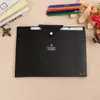 Carpeta Organizadora A4 Blanco y Negro Sobre Oficina Viento Carpeta Multicapa Almacenamiento Papel de Examen Estudiante Bolsa Organizadora Amazon