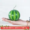 Modelo de sandía rodajas de sandía falsas frutas verduras fotografía accesorios de decoración del hogar juguetes vid de sandía hojas de sandía