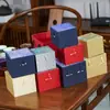 Caja de Regalo Yunjin para Maceta Individual Caja de Regalo para Juego de Té de Arcilla Morada Caja de Empaque de Brocado Caja Vacía Vintage con Tapa abatible