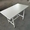 Linha de Produção de Máquina de Costura para Fábrica de Roupas, Estação de Corte e Costura com Suporte de Luz, Bancada de Trabalho para Vestuário, Mesa de Inspeção