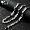 Venda Quente Transfronteiriça Amazon Aliexpress Moda Europeia e Americana Tendência Personalizado Aço Inoxidável Aço Titânio Colar Pulseira Masculina