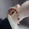 Colar de Rosa Vintage para Mulheres, Estilo Retrô Francês, Corrente de Clavícula Elegante e de Alta Qualidade, Corrente de Pescoço da Moda, Corrente para Suéter