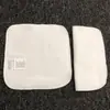 Almohadilla desmaquillante de fibra de bambú/Toalla desmaquillante cuadrada de algodón de bambú lavable/Kit de almohadillas desmaquillantes de algodón reutilizables