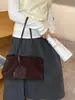 Meilade Bolso Tote de Gran Capacidad Nuevo Otoño/Invierno Moda Suede Felpa Bolso de Hombro Único Color Sólido Retro Bolso Tote de Mano