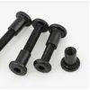 Tornillos para Máquina de Acero al Carbono con Cabeza Hexagonal y Punta Plana Protección Ambiental Galvanizado Negro Tornillos de Bloqueo Cruzado de Acero Inoxidable 304