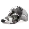 Gorra de red para niños de primavera y verano, gorra de béisbol con protección solar, gorra de camuflaje para entrenamiento militar de estudiantes de primaria, gorro para bebé, entrenamiento de jardín de infantes