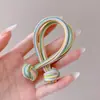 Elástico de Cabelo Altamente Elástico e Durável para Mulheres, Rabo de Cavalo Alto, Acessórios de Cabelo de Bola Anticolapso, Elástico de Cabelo Forte para Meninas