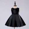 Vestido infantil, vestido de princesa para cumpleaños de niña, vestido corto floral para bebé, vestido pontón para actuación de piano de Navidad para niños grandes