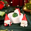 Pequenos Presentes de Natal, Artesanato de Velhinhos Sem Rosto de Natal, Enfeites Fofos Feitos à Mão, Enfeites Fofos de Resina para Mesa