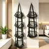 Bolsa de parede para guardar bolas para uso doméstico, não requer furadeira, suporte para capacete e bola de basquete, prateleira de armazenamento de grande capacidade para academia e equipamentos esportivos na sala de estar