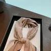 Nueva bufanda cuadrada de seda satinada con diseño de cachemir y anacardos pequeños de 70 cm para mujer, bufanda pequeña de moda al por mayor