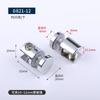 Clip de Vidrio de Aleación de Zinc Accesorios de Herrajes para Muebles Clip de Fijación para Vidrio Plano de 8 mm Clip Laminado de Aleación de Zinc Clip para Vidrio