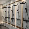 Tablero de Exhibición para Ducha, Estante de Exhibición, Tablero Colgador para Regadera de Ducha, Estante de Ferretería para Toallas de Baño, Trípode para Transmisión en Vivo, Grifo de Esquina para Inodoro